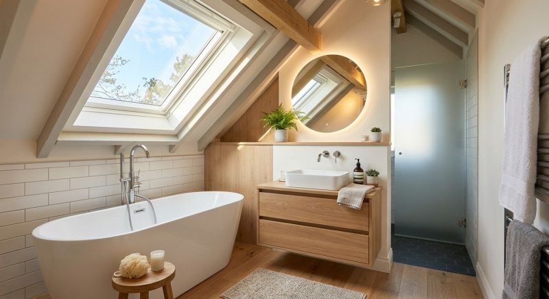 Attic Bathroom Remodeling in Cowlitz County, WA