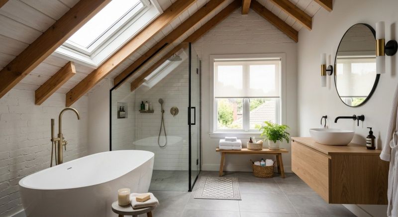 Attic Bathroom Remodeling in Cowlitz County, WA