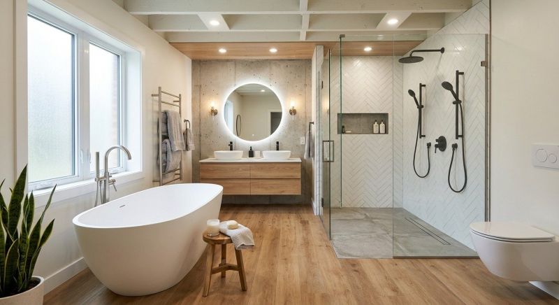 Basement Bathroom Remodeling in Cowlitz County, WA