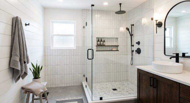 Bathroom Shower Renovation in Cowlitz County, WA
