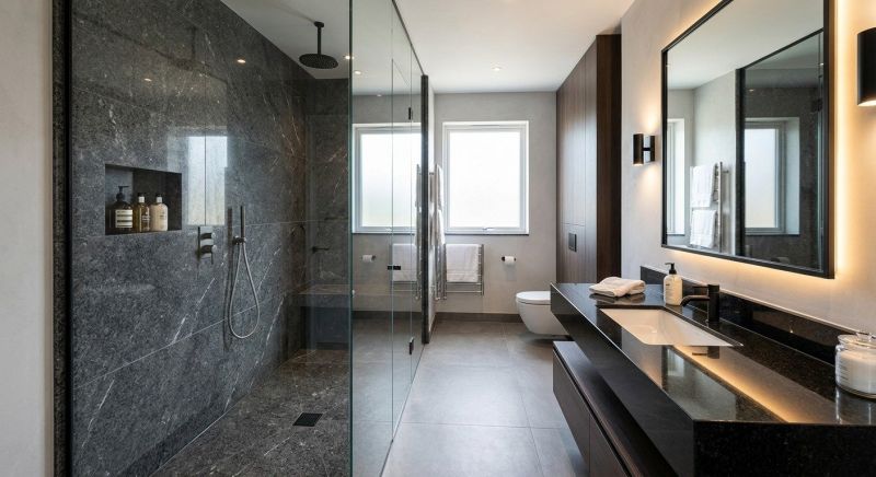 Granite Shower Installation in Cowlitz County, WA