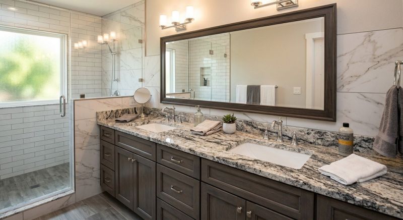 Granite Shower Installation in Cowlitz County, WA