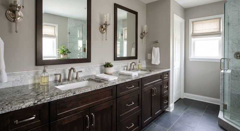 Granite Shower Installation in Cowlitz County, WA