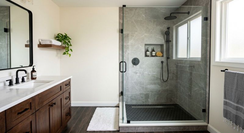 Tub To Shower Conversion in Woodland, WA